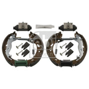 Febi Brake Shoe Set Axle Kit Rear 38006