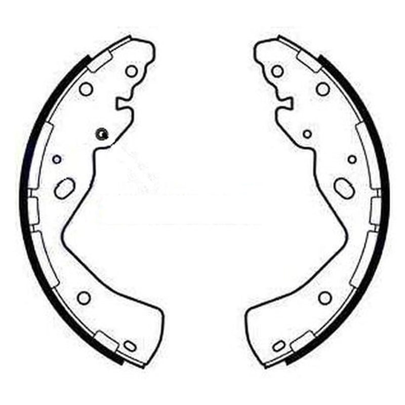 Textar Brake Shoe Set Axle Kit 91086900