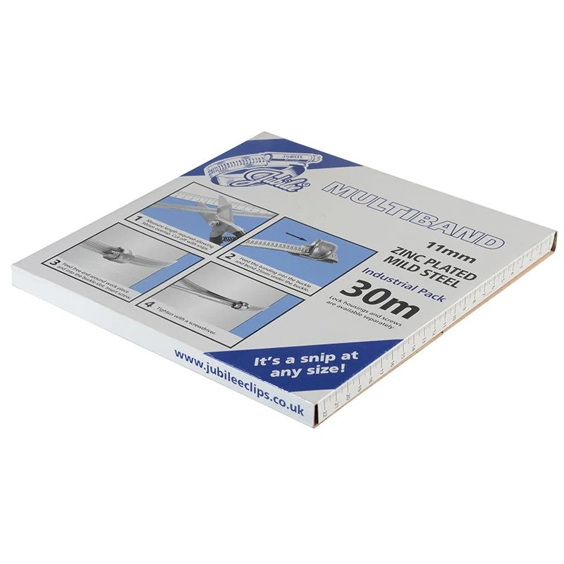 Jubilee® Multiband Mild Steel 11mm 30m Pack - MB1702