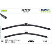 Valeo Aerotwin Front Wiper Blade Set 577727