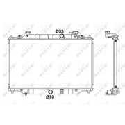 NRF Engine Radiator 58416