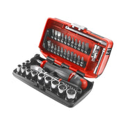 Facom 1/4in Drive Nano Socket Set, 38 Piece - RL.NANO1PB