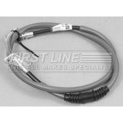 First Line Handbrake Cable Left Rear FKB2813