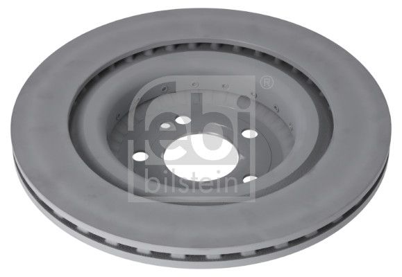 Febi 2 x Brake Disc Set Internally Vented Rear