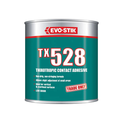 Evo-Stik TX528 Thixotropic Contact Adhesive 1 Litre - 30603375