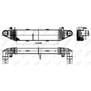 NRF Intercooler (Charge Air Cooler) 30313