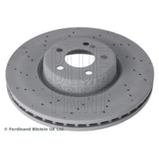 Blue Print 2 x Front Brake Disc Brake Discs ADBP430290