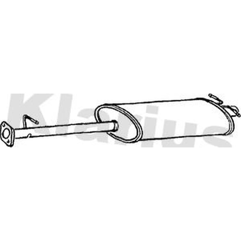 Klarius Box With Centre Pipe Centre FE537V