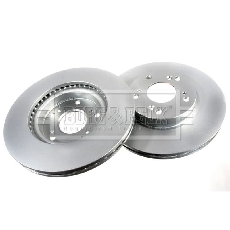 Borg & Beck 2 x Vented Front Brake Discs BBD4660