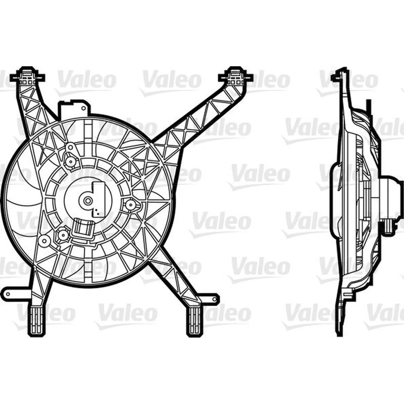 Valeo Engine Cooling Fan 696345