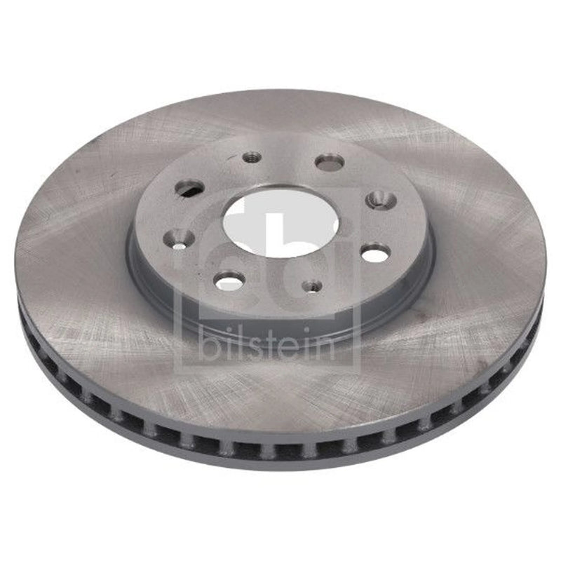 Febi 2 x Internally Vented Front Brake Discs 198933