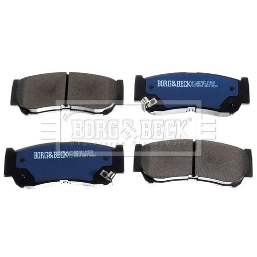 Borg & Beck 4 x Rear Brake Pad Set BBP2007