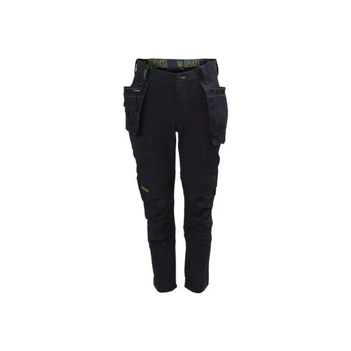 Apache Calgary Black Stretch Holster Trousers Waist 32in Leg 33in