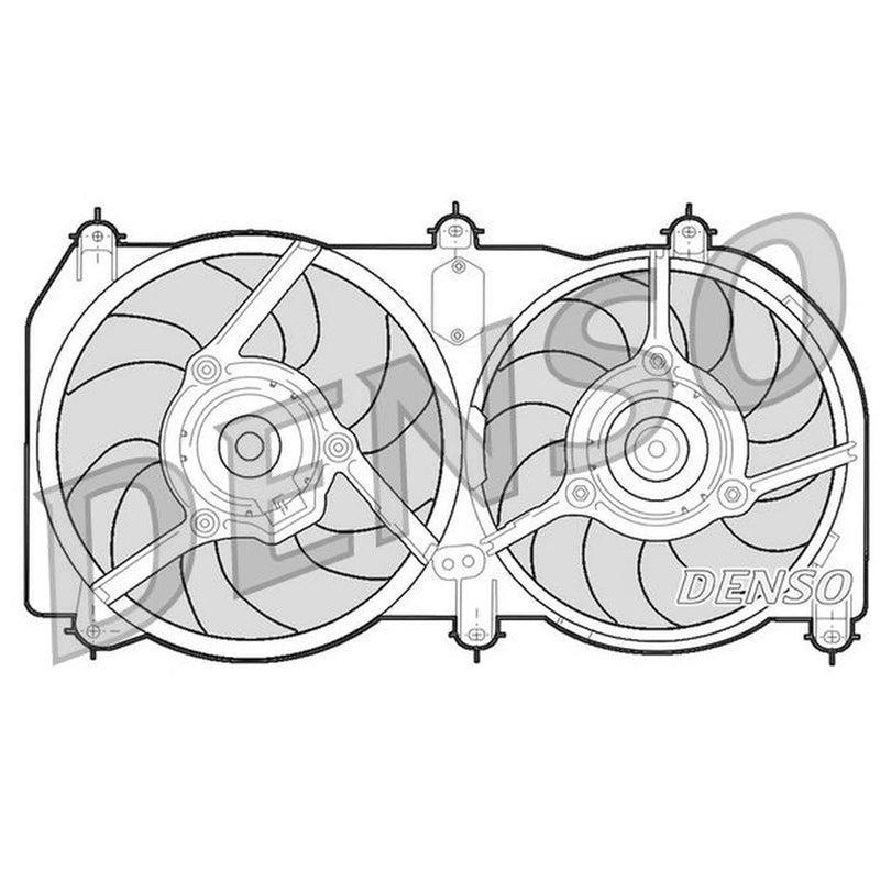 Denso Engine Cooling Fan DER09246