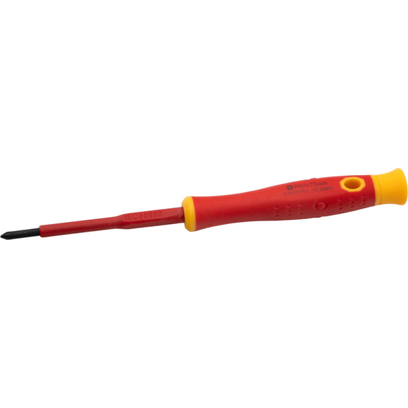 Sealey VDE Precision Screwdriver Phillips PH1 x 75mm
