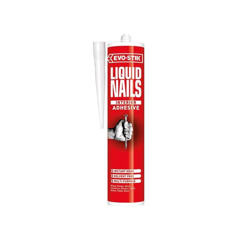 Bostik Liquid Nails Interior/Exterior Adhesive 290ml - 30811457