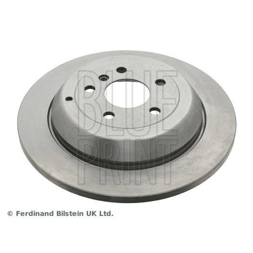 Blue Print 2 x Solid Rear Brake Discs ADU174341