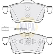 NAPA Front Brake Pad Set NBP1431