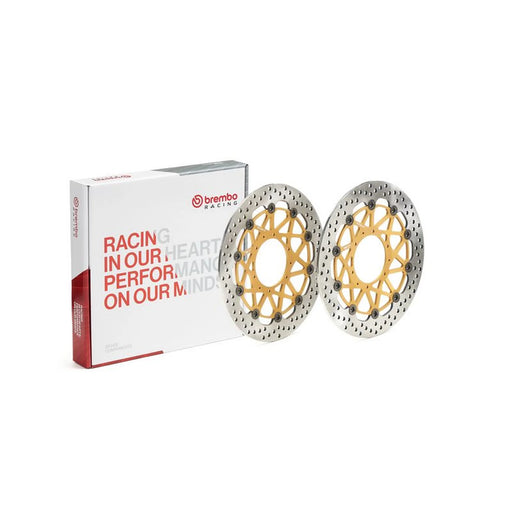 Brembo 2 x Floating Front Brake Disc Brake Discs 208973746