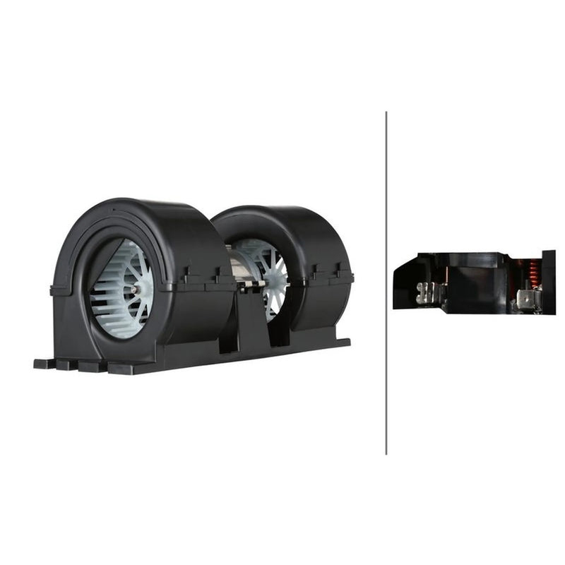 Hella Heater Blower Fan 8EW 366 400-121