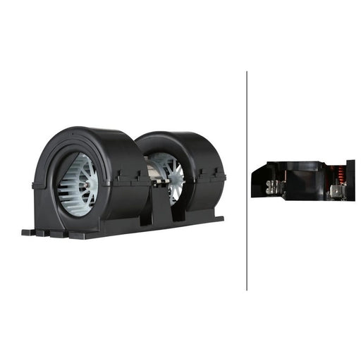 Hella Heater Blower Fan 8EW 366 400-121