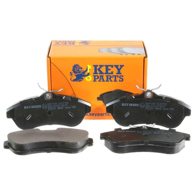 Key Parts 4 x Front Brake Pad Set KBP1735