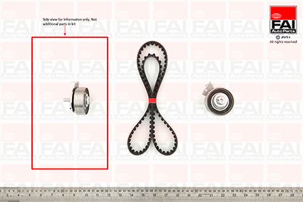 FAI Timing Belt Kit with Rollers