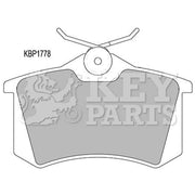 Key Parts Rear Brake Pad Set KBP1778