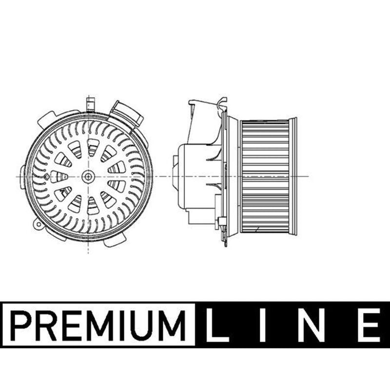 Mahle Heater Blower Fan AB 66 000P