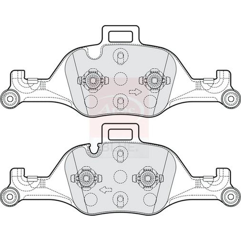 Apec Front Brake Pad Set PD4252