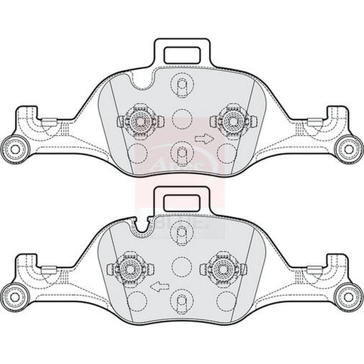Apec Front Brake Pad Set PD4252