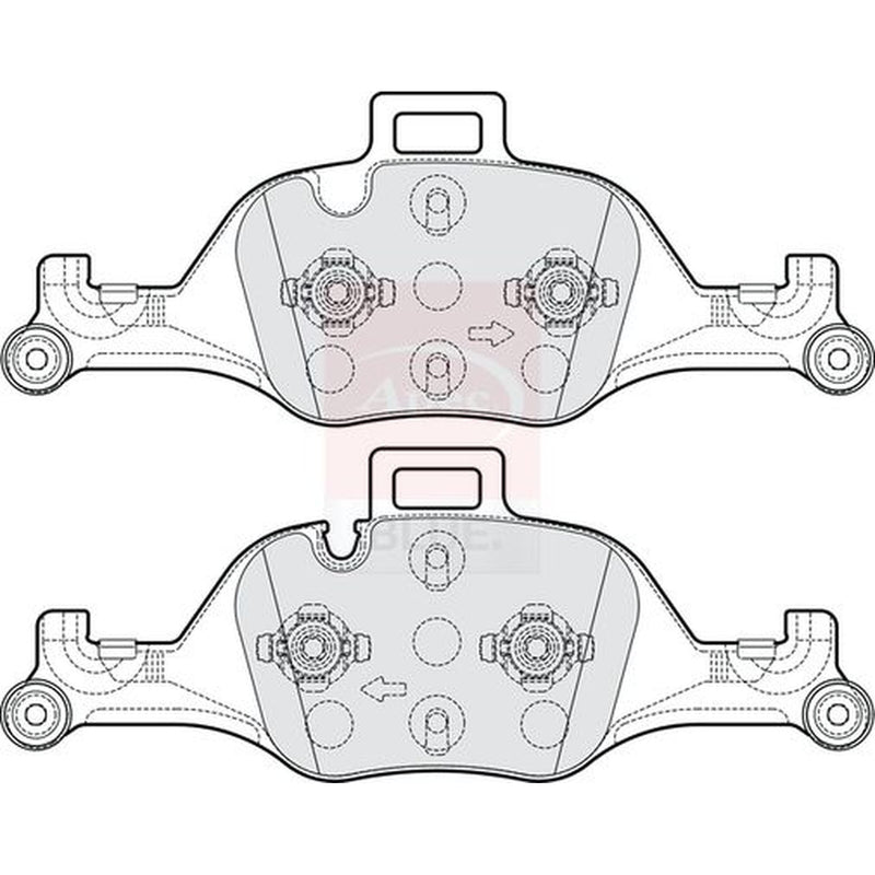 Apec Front Brake Pad Set PD4252