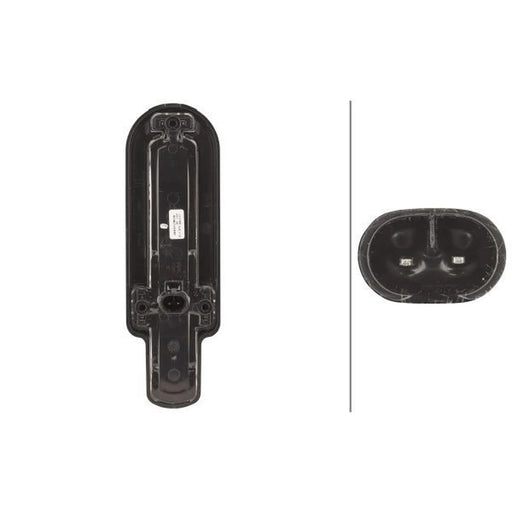 Hella Auxiliary Direction Indicator Lateral Mounting Connectors 2BM 011 788-001