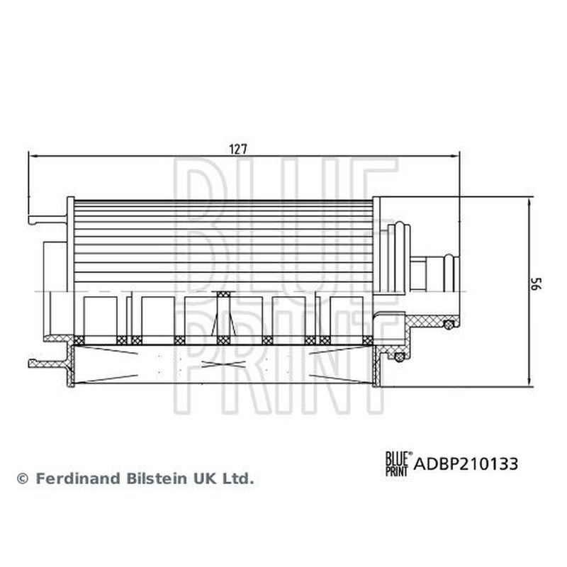 Blue Print Engine Oil Filter ADBP210133