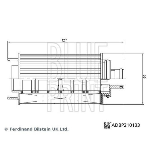 Blue Print Engine Oil Filter ADBP210133