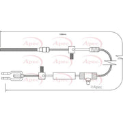 Apec Handbrake Cable Left Rear CAB1394
