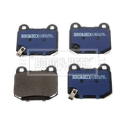 Borg & Beck 4 x Rear Brake Pad Set BBP1907