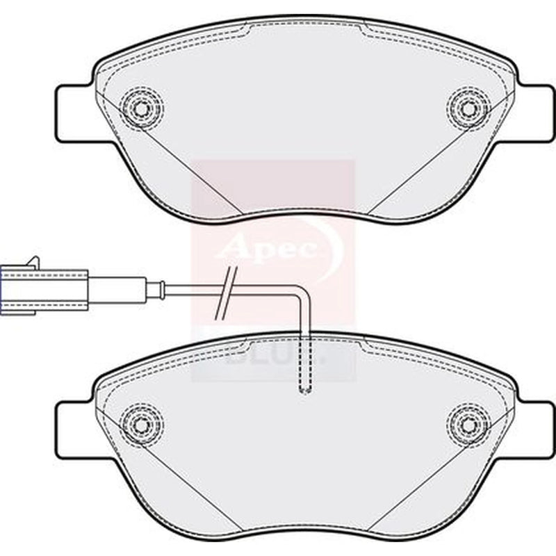 Apec Front Brake Pad Set PD3384