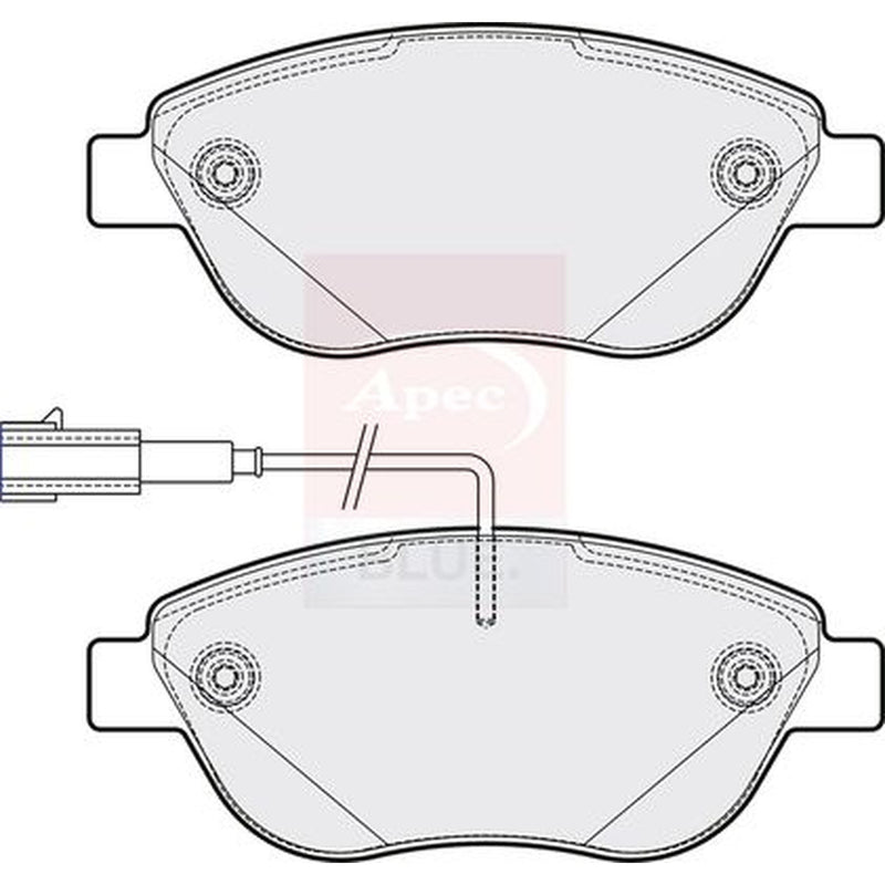 Apec Front Brake Pad Set PD3384