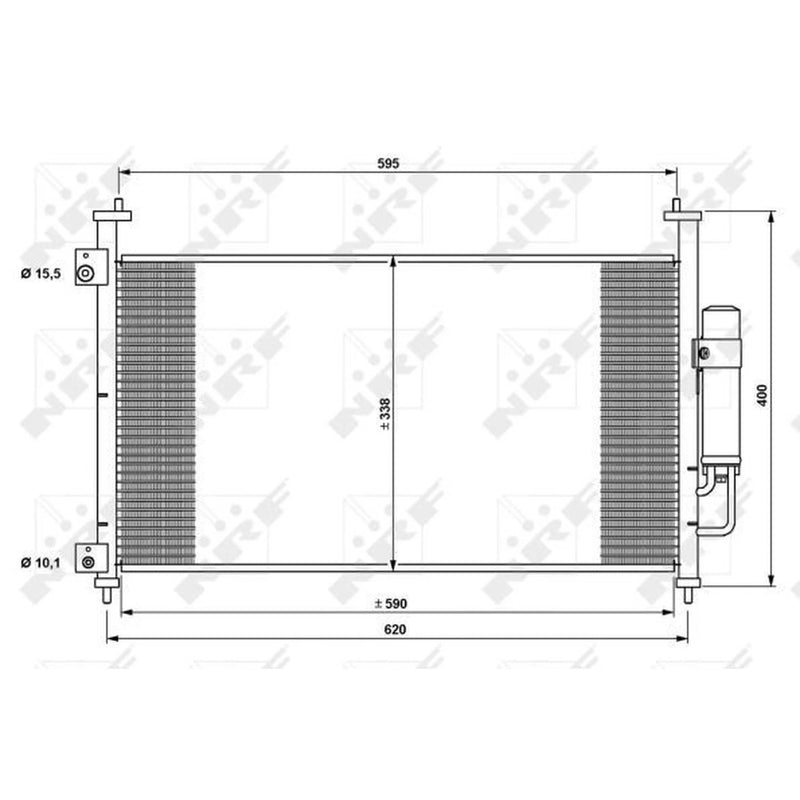 NRF Air Conditioning Condenser 35763