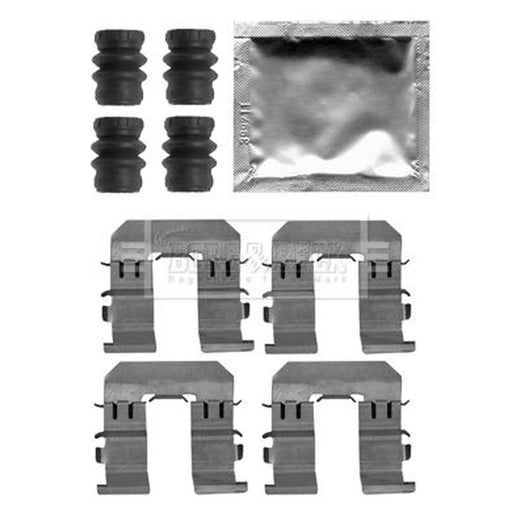 Borg & Beck Brake Pad Accessory Fitting Kit Rear BBK1526