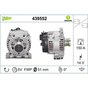 Valeo Car Alternator 12V 439552