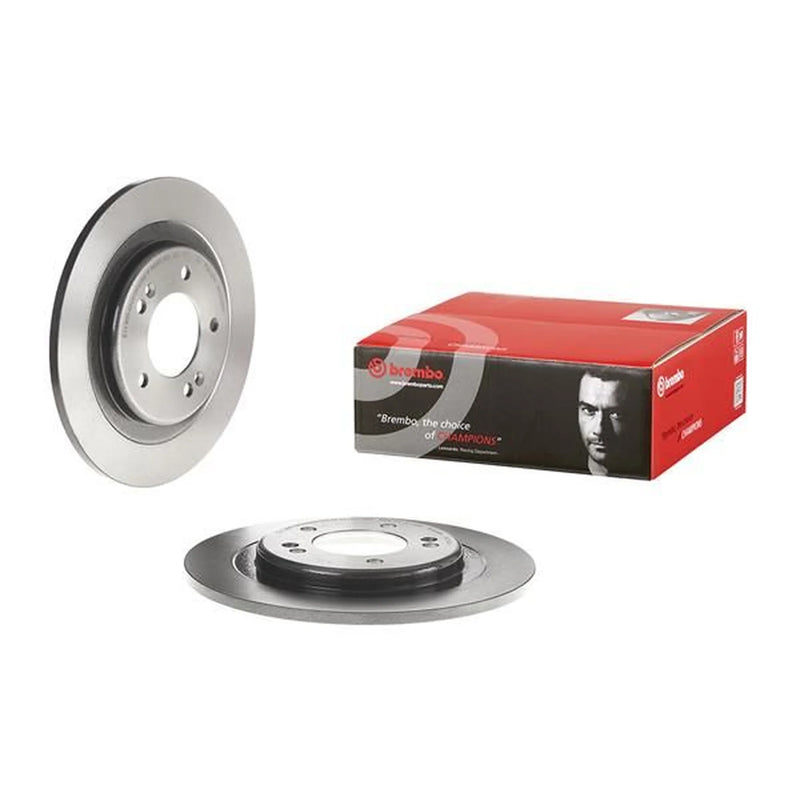 Brembo 2 x Solid Rear Brake Discs 08.C250.11