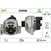 Valeo Car Alternator 12V 439506