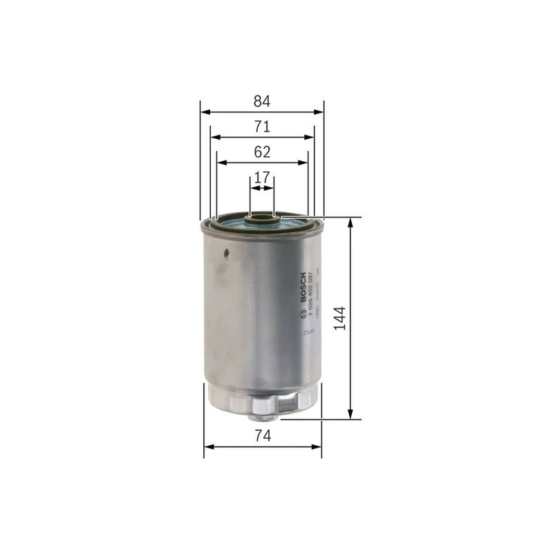 Bosch Fuel Filter Element F 026 402 097
