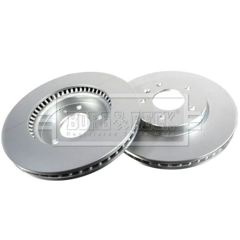 Borg & Beck 2 x Front Brake Discs BBD5141