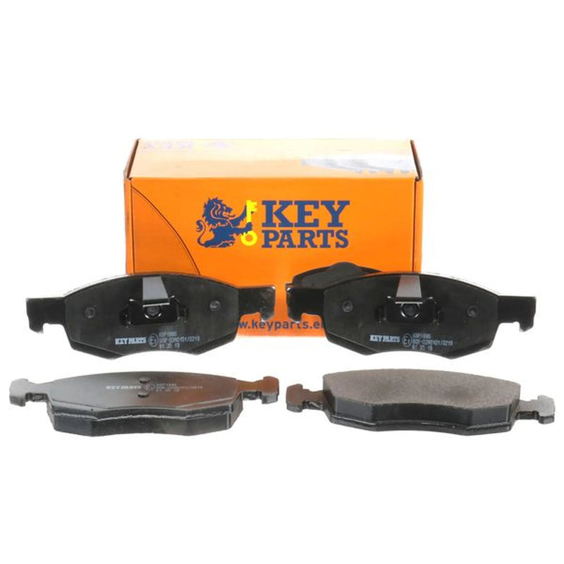 Key Parts 4 x Front Brake Pad Set KBP1886