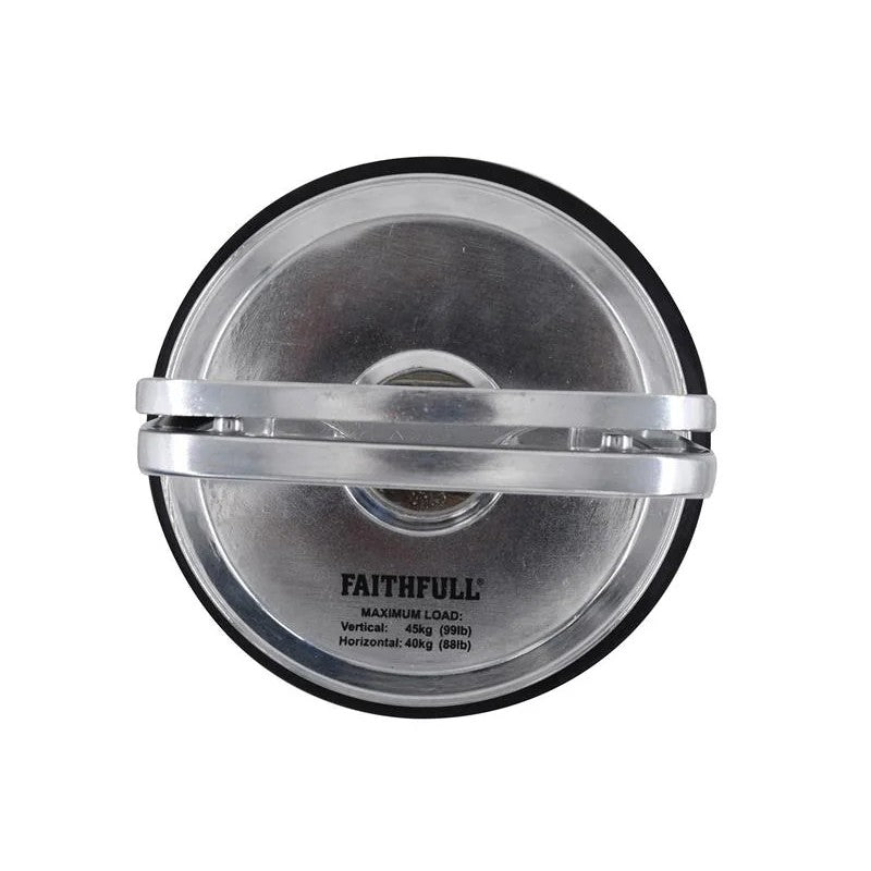 Faithfull Single Pad Aluminium Pro Suction Lifter - FAISUCPAD1P