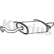 Klarius Box With Tail Pipe Rear TY467B