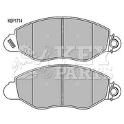Key Parts 4 x Front Brake Pad Set KBP1714
